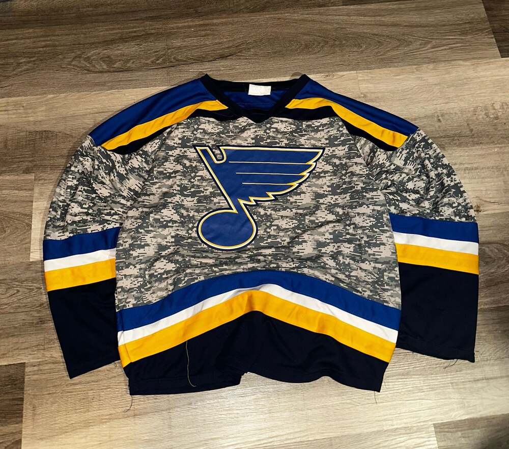 St. Louis Blues NHL Digital Camo Practice Jersey